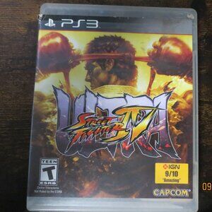 PS3 Replacement Case ONLY No Game NoManual Ultra Street Fighter IV